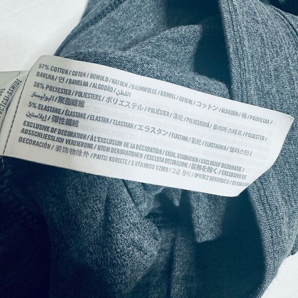 Abercrombie & Fitch Gray Cotton Blend Leggings - Picture 4 of 5